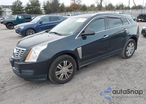 2014 Cadillac Srx Luxury Collection z USA, uszkodzony, nr VIN 3GYFNBE3XES680249